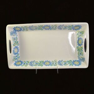 Figgjo Norway Baking Dish Turi Gramstad Oliver Viking‎ Rectangular Oven Blue Vtg